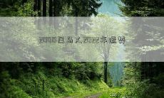 2000年出生的属马人在2022年的运势如何?——一个关于属马人的2000字长篇预测!