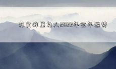 2022年全年,属于兔人的苏文峰,运势如何?