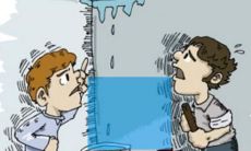 梦见房顶漏水