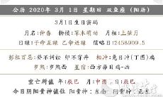 2020年农历二月初八的宜忌和禁忌是什么?