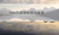 2022年摩羯的整体运势
