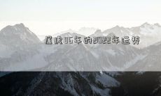 属虎86年的2022年运势