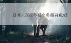 属马人2022年后十年运势运程