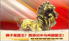 狮子曾是西游记中乌鸡国国王