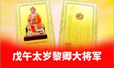 1978年戊午太岁神黎卿大将军