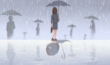 霜降养生喝茯苓茶 学蝗虫爬