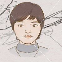 宽巴巴女人的脸，下巴充满了祝福