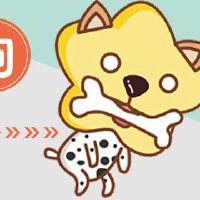 这是春节的狗在狗的春节，这是女神询问中的一个位置。