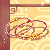 2022年，今年的一年穿着白色的衣服，好年复年的吉祥