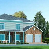 门两侧最强大的房子的树木是什么？