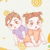 第十二个月的孪生月,美好的生活,老年好,有一个祝福的生活