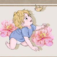 这个男孩出生在出生的第三年，没有人互相帮助