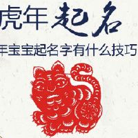 虎年宝宝起名字有什么技巧