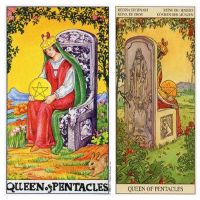 塔罗牌星元素女王逆转情绪工作分析