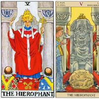 第13次死亡（死亡）塔罗牌第5号教皇