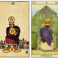 塔罗牌品牌星四反对情绪算命分析