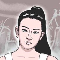 一个美丽的女人，一个美丽的女人怎么样？