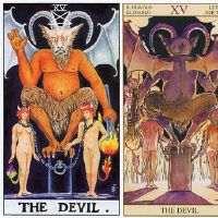 塔罗牌的恶魔是逆情，魔鬼的爱情意义