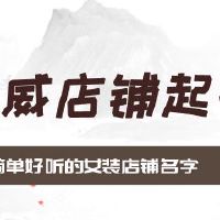 简单好听的女装店铺名字