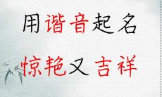 父母姓名与宝宝名字谐音相结合，打造独特个性化的宝宝命名方式