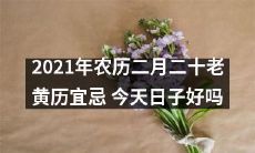 2021年农历二月二十老黄历宜忌:详细了解今日宜忌以获得好运吉兆吗?