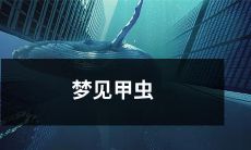 的意义和解析：探索你潜在的力量和自我价值的梦境之旅——解析梦见甲虫的象征和隐喻