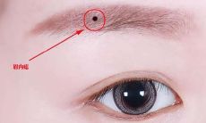 代表性格和命运的特征？探究眉毛内侧痣和眉上痣在女性和男性眉形中所呈现的意义