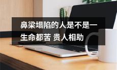 在鼻梁塌陷的情况下,是否需要终身依赖慈善和博爱之人的帮助与支持,以确保苦涩的命运?