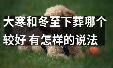 哪个时间更适合进行葬礼仪式：大寒还是冬至？人们对此有何看法和说法？