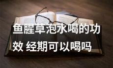 经期适宜饮用的鱼腥草泡水,其惊人的健康功效会为你带来哪些惊喜?