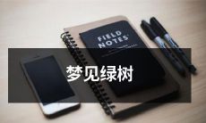 在清晨清风中，我看到了一片长满翠绿树木的美丽景象——如梦似幻的绿树梦境