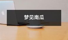 园里长得巨大的南瓜,在朦胧梦境中闪现出来