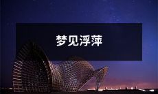 在清晨湖畔漫步时不期而遇的浮萍，竟在今晚的梦境中重现！