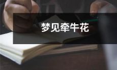 在青翠欲滴的夏日之夜，我梦见自己走进一片迷离的花海中，在绵延数千英亩的牵牛花丛中漫步，身旁飘散着花瓣的香气，仿佛置身于一幅绚丽多彩的生命之画，以灵魂的深处感触到自然界的神秘和浩瀚