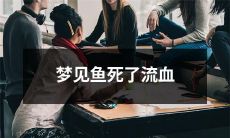 梦境中眼见鱼儿悄然死去且鲜血喷溅不止,令人心惊胆颤