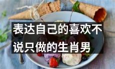 遵从行动力比言语更胜一筹:关于喜欢不言语只追求实际行动的生肖男