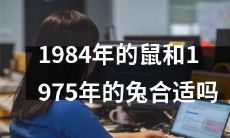 1984年的鼠和1975年的兔，按照中国农历生肖的配对规律，是否能够成功地搭配在一起？