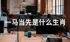 究竟是哪一个生肖拥有“一马当先”的特质？