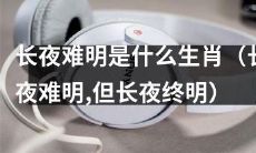 夜难明之谜揭晓：哪些生肖会经历漫长黑夜，但最终迎来曙光？（长夜难明，但长夜终明）