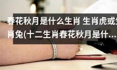 哪个属相是春花秋月？生肖虎还是生肖兔？(详解十二生肖中的春花秋月属相)