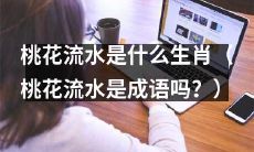 桃花流水是哪个生肖，桃花流水是一个成语吗？