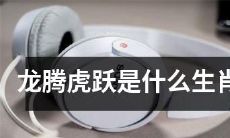 龙腾虎跃是哪些生肖所代表的动物？