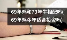 在2021年，根据中国的十二生肖，69年属鸡的人是否适合进行投资以及与73年属牛的人是否适合合作的探讨