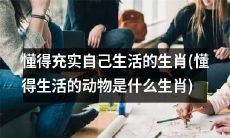 具备充实生活基本能力的生肖动物是哪些？