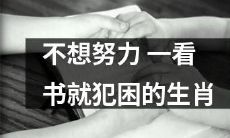 生肖中那些对学习毫无兴趣，一看书就会昏昏欲睡而且从未改变的人们