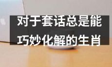 如何应对油嘴滑舌、套路百出的人际交往：探讨那些善于巧妙化解套话的十二生肖！