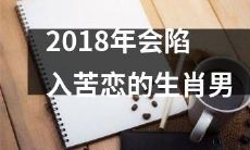 2018年将面临惆怅情愁和爱情坎坷的星座男性