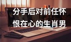 经历分手后一直心怀仇恨的十二生肖男子