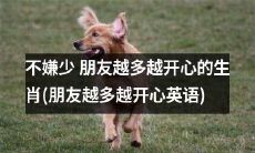 生肖幸福指数正比于友谊数量：朋友越多越快乐(英文版)