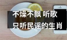 不喜欢燥热气氛也不喜欢音乐飘忽不定？来看看只听民谣的生肖吧！